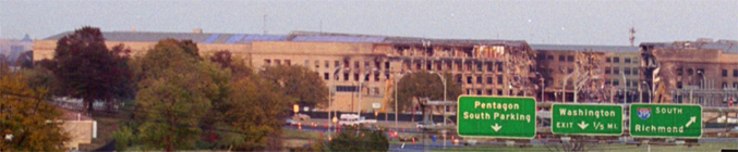 Pentagon photo, late September 2001
